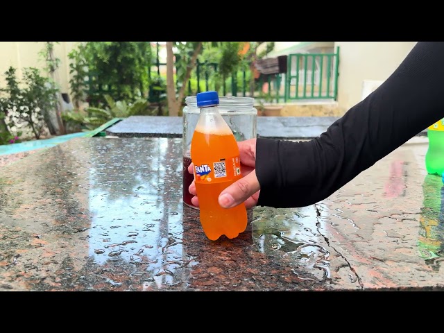 💥 Ultimate Soda and Mentos Mix Blast! Campa + Fanta + Jeera + Dew Experiment! 🍹 #drink  #science