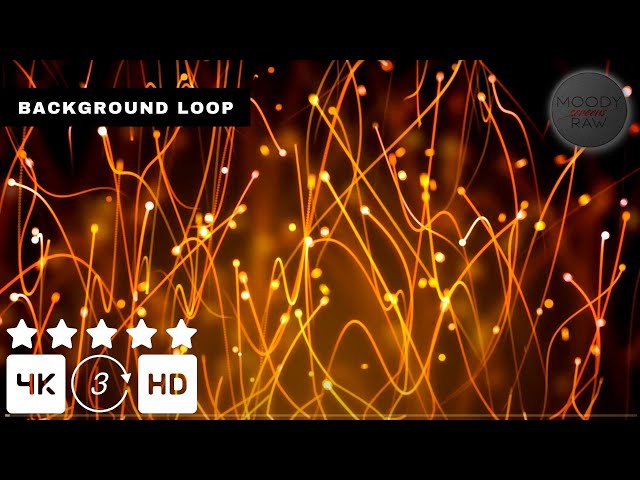 Luxury Particle 4K Visual Loop (Silent) | Ambient Party Background | Seamless Loop