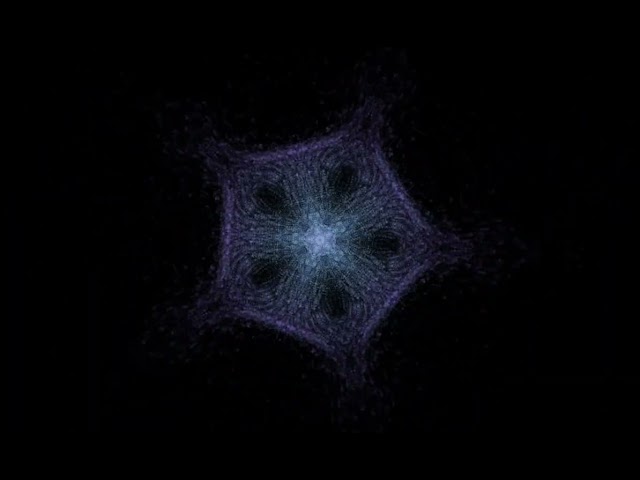 magic particles on beat satisfying bokeh effect