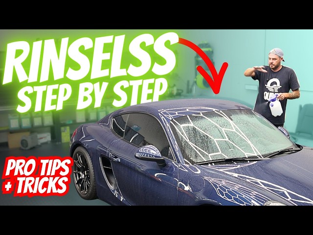 How I RINSELESS WASH as a Professional Detailer | PRO TIPS & TRICKS