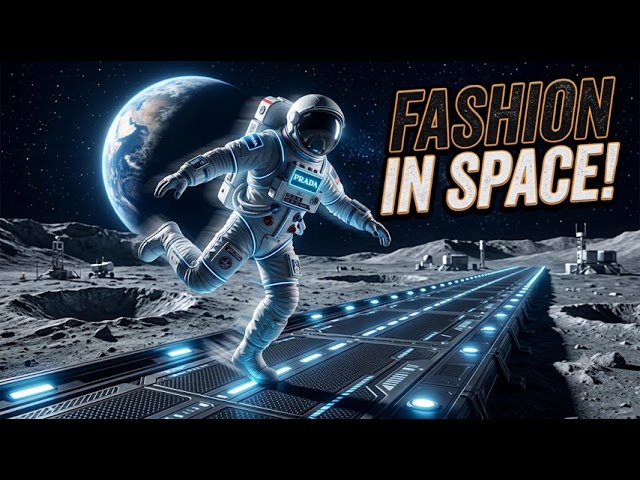 Prada on the Moon: The Most Stylish Space Mission Ever!