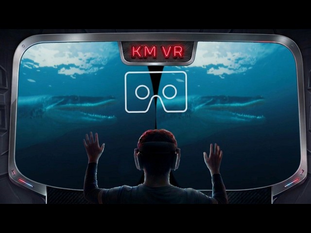 Deep Ocean Time Travel: Prehistoric Beasts in 3D VR 4K