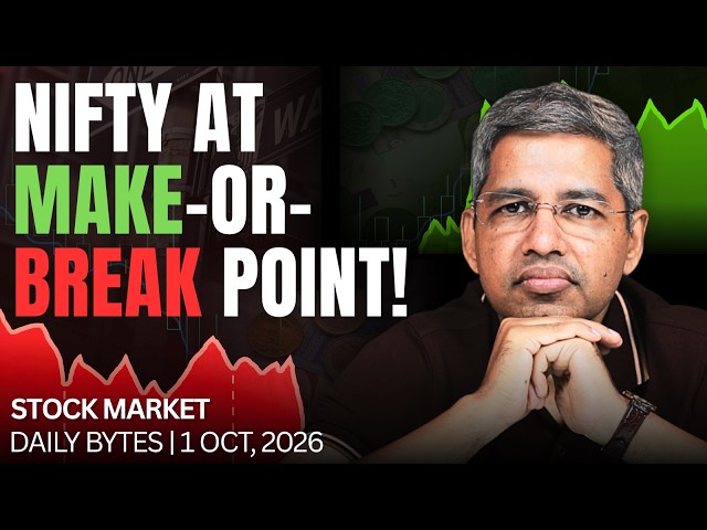 Indian Market At Make or Break Point? What's Ahead? Auto Stocks Decline | IT Stocks Rise | Alok Jain