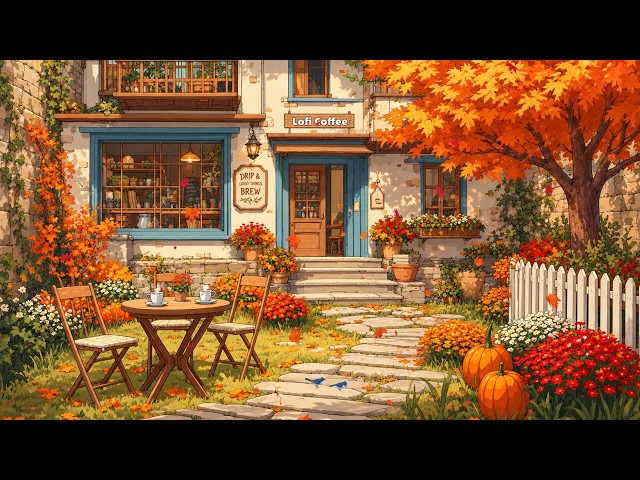 🍂 Lazy Afternoon 🌤️ Lofi Coffee & Chill Beats to Study / Relax 🪴 Lofi Autumn Vibes
