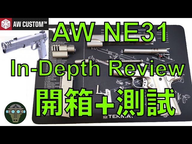 AW custom 1911, NE31 depth + Testing review