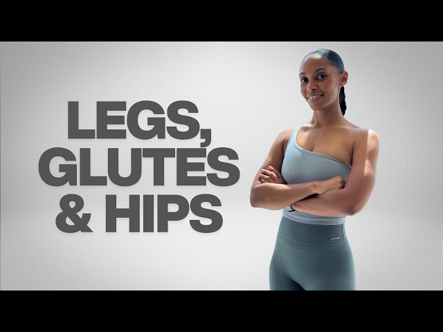20 minute LEGS, GLUTES & HIP Strength & Mobility Dumbbell Workout | Tone & Shape 🔥