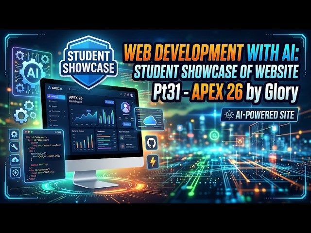 Web Development with AI: Student Showcase of Website Pt31 - Apex 26 by Glory