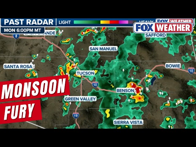 Massive Heat Dome Locks In Monsoon Flooding Over Arizona And New Mexico