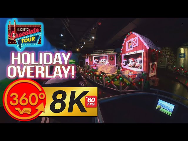 Holiday Tour Ride Surprise in 360! | Hershey's Chocolate Tour NEW 2025