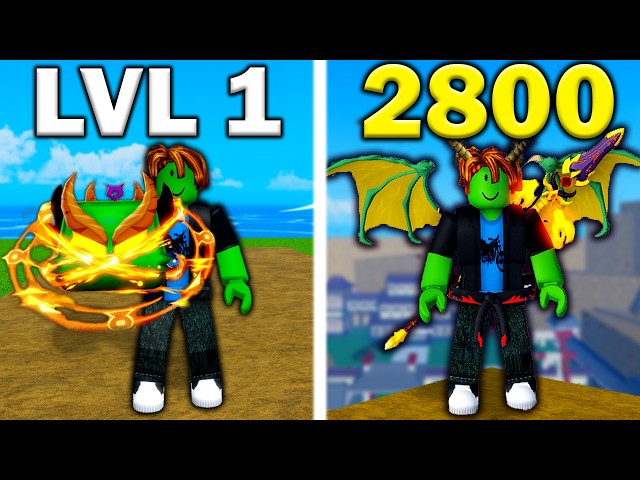 Noob To Max Collecting EVERY DRAGON POWER In Blox Fruits