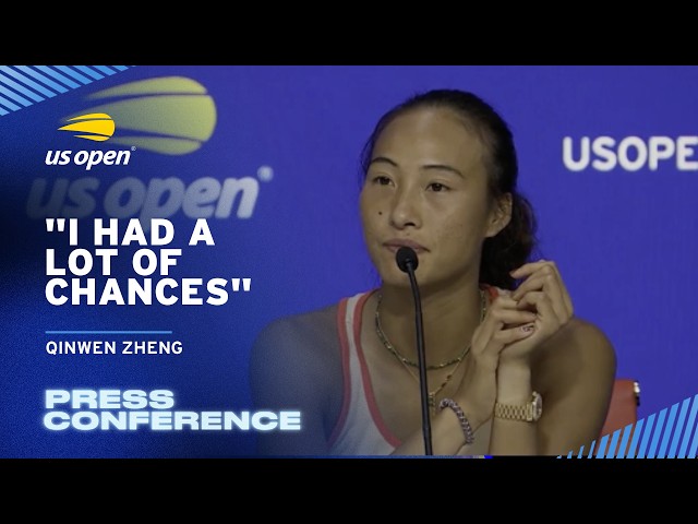 Qinwen Zheng Press Conference | 2026 US Open Quarterfinal