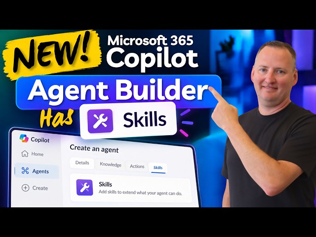 Microsoft Copilot Agent Builder Just Got WAY Better