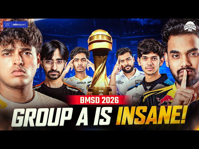 BMSD 2026's Group A Will Make You Panic if You're a BGMI Esports FAN