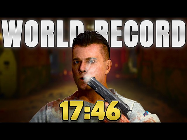 World Record - Mob of the Dead Solo Speedrun in 17:46 (First sub 18)