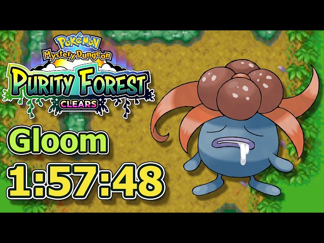 Gloom (1:57:48) - Purity Forest Clears (293/386) - Pokemon Mystery Dungeon: Blue Rescue Team
