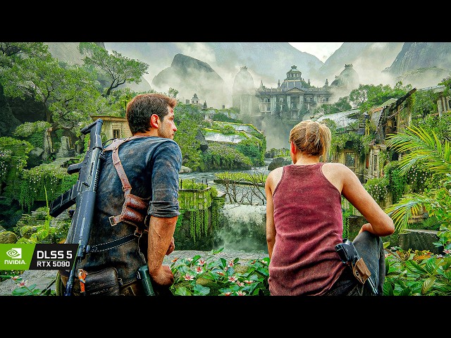 UNCHARTED 4 LOOKS LIKE A PHOTOREALISTIC MOVIE WITH DLSS 5 | Insane Ultra Graphics RTX 5090 4K HDR