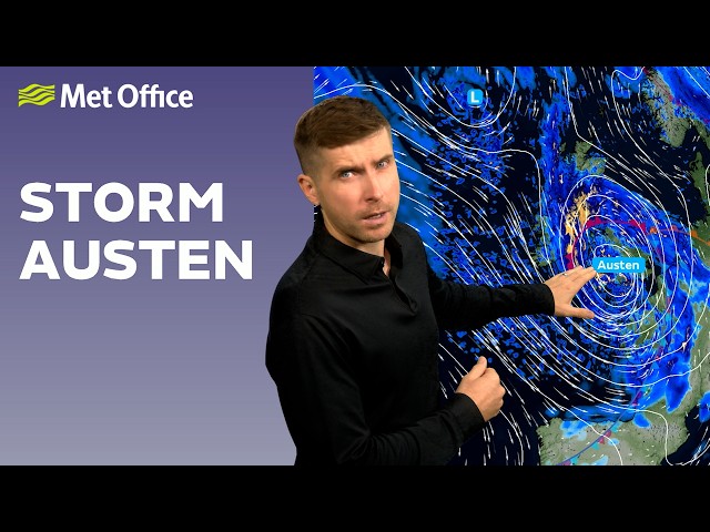 20/10/2026 – Storm Austen on the way – Met Office weather forecast UK