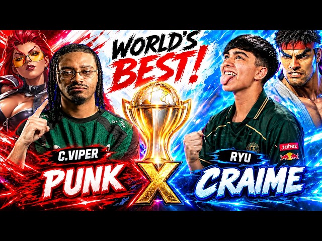 🔥 SF6 — Ryu (Craime vs PUNK) C.Viper🔥Street Fighter 6
