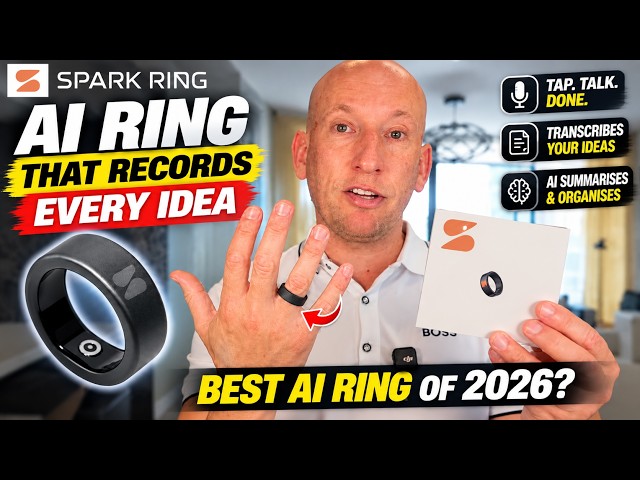 AI Smart Ring That Records Every Idea — Spark Ring Review | Best AI Ring 2026?