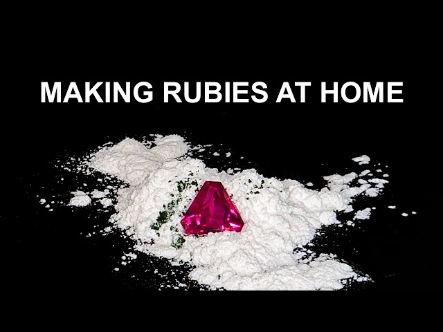 I made my own rubies!
