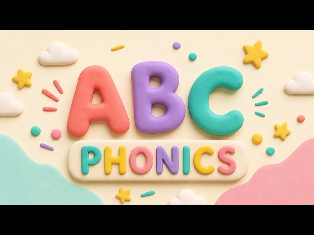Gentle ABC Phonics Song, Low Stimulation & Calm Learning for Toddlers