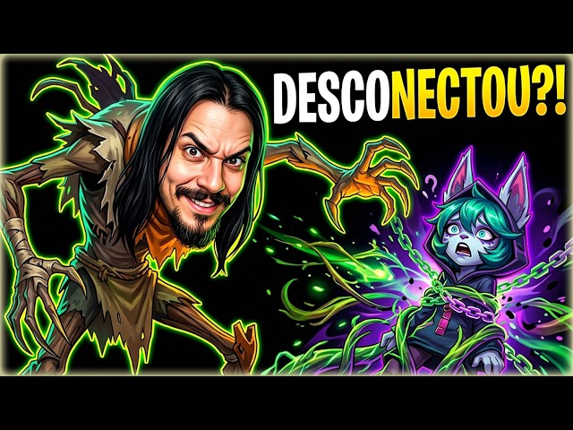 I DISCONNECTED THE ENEMY MID WITH PURE CC! 😈 HE COULDN'T EVEN PLAY - FIDDLESTICKS MID