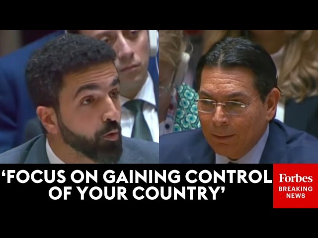 Syrian UN Rep Accuses Israel Of Committing 'War Crimes' Against Syria—Then Israel's UN Rep Responds