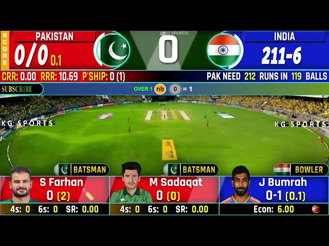 India vs Pakistan, Final Asia Games, Fan Chat, Live Match Today Scores Commentary, Ind vs Pak
