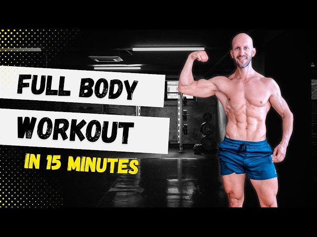 15-Minute Full Body Apartment Workout | No Equipment, Anywhere