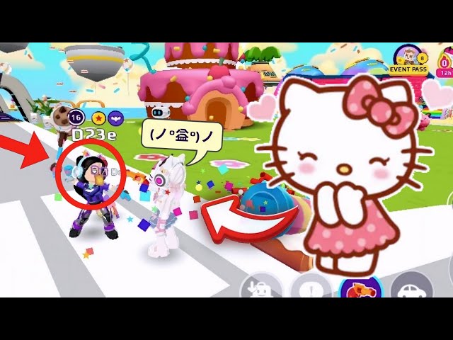 TROLLING AS HELLO KITTY CHARACTER GOES WRONG😶WITH FUNNY MOMENTS🤣IN PK XD NEW UPDATE✨