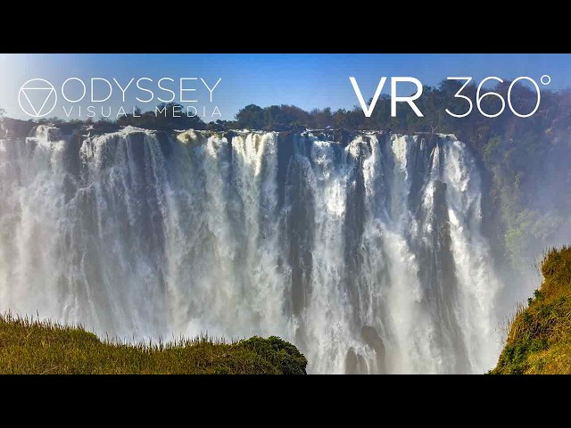 Victoria Falls & Zambezi River in 8K 360° VR | Zambia & Zimbabwe Africa Virtual Tour