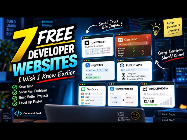 7 Websites That Will Make You A Better Developer