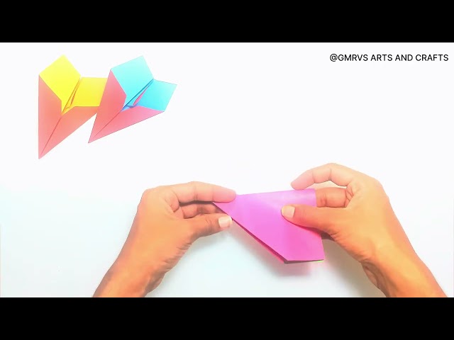 Easy paper rocket |GMRVS ARTS AND CRAFTS| #rocket craft #rockets
