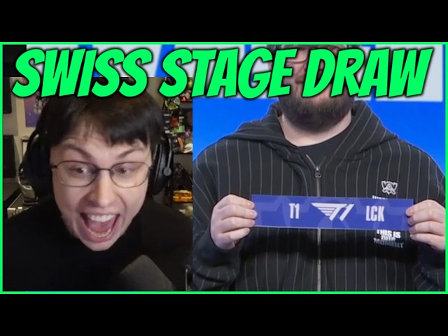 THIS IS RIGGED | CAEDREL REACTS TO SWISS STAGE DRAW