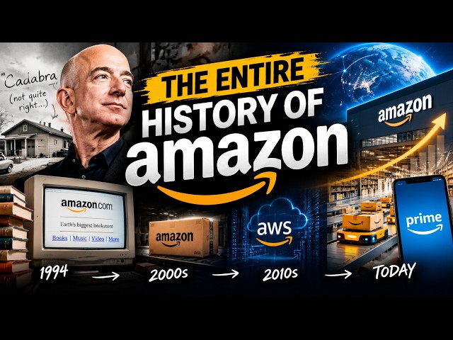 The ENTIRE History of Amazon in 19 Minutes