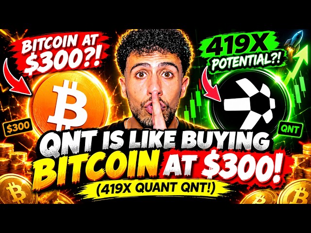 QNT IS LIKE BUYING BITCOIN AT $300! (419X QUANT QNT!)