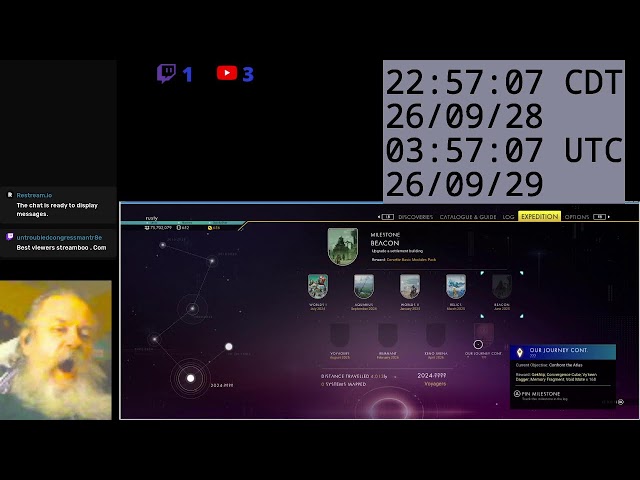 NMS - PC on LInux (Pop! OS) - Cosmos - Expedition 23 - Day 8