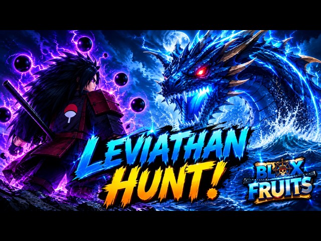 🔴BLOX FRUIT LEVIATHAN HUNT LIVE!