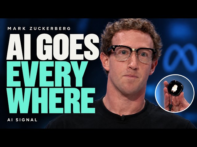 Zuckerberg's New AI: Muse, Smart Glasses and the Live Demos That Matter