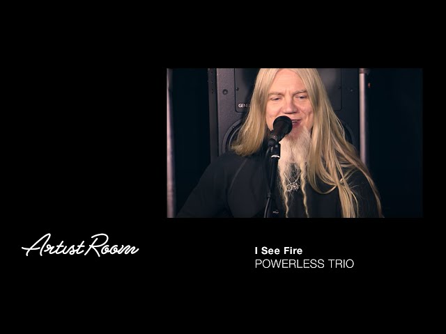 Powerless Trio - I See Fire (live) - Genelec Music Channel