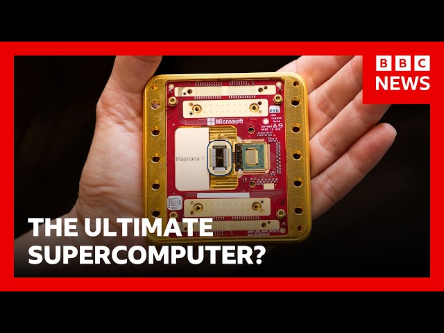 Microsoft in the race to build the ultimate supercomputer | BBC News | BBC News