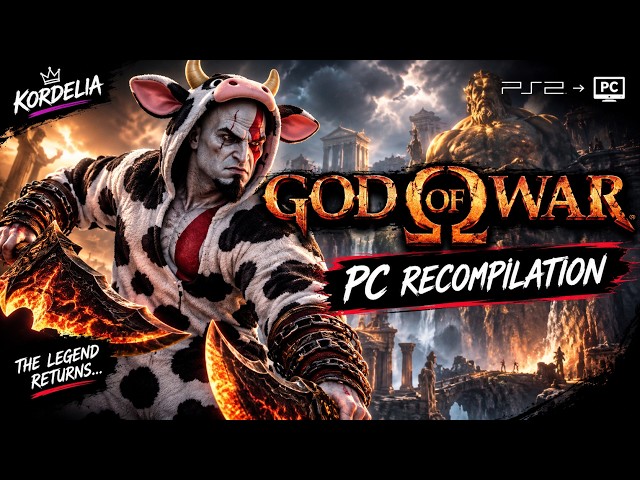 GOD OF WAR 1 IS FINALLY ON PC! 🔥Recomp | Download