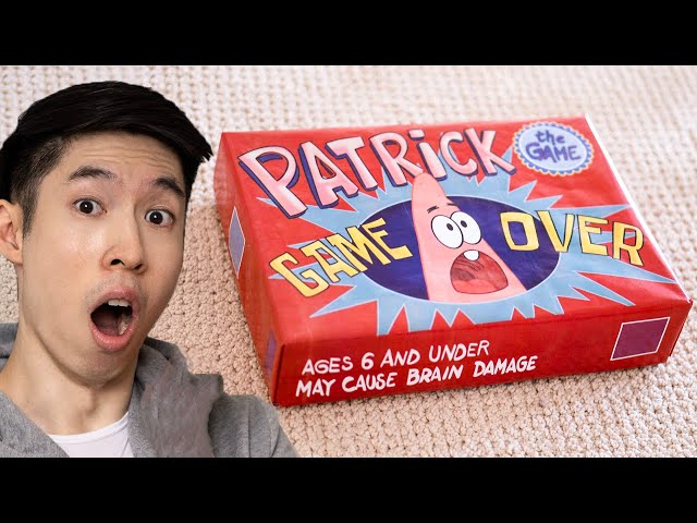 I Made "Patrick! The Game" In REAL LIFE! (Spongebob)