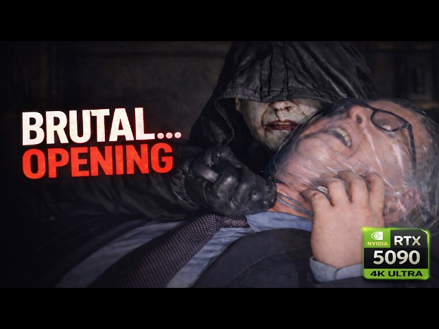 Resident Evil Requiem – Brutal Opening on RTX 5090 (4K Ultra)