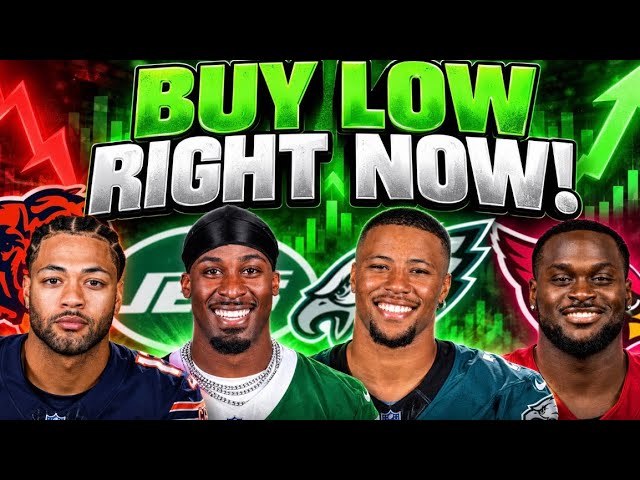 6 Fantasy Football Players You NEED to BUY LOW RIGHT NOW! 🚨