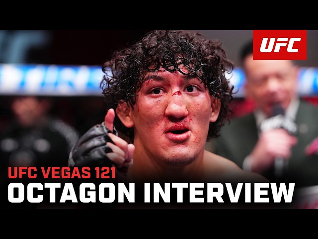 Raul Rosas Jr. Octagon Interview | UFC Vegas 121