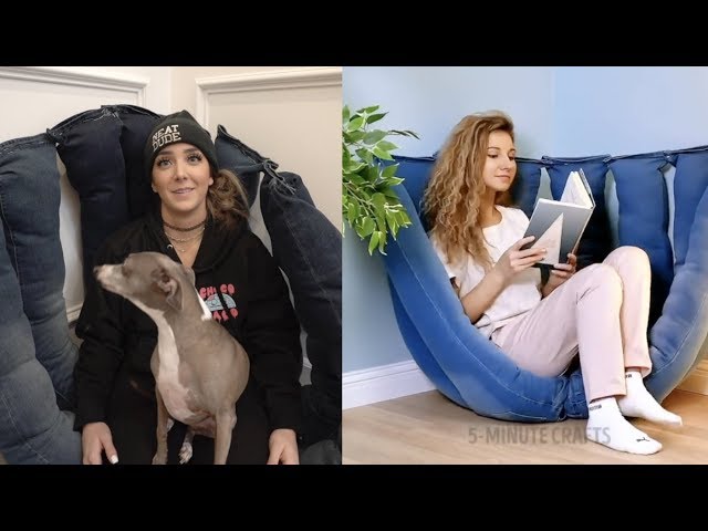 I Made That Awful Jeans Chair
