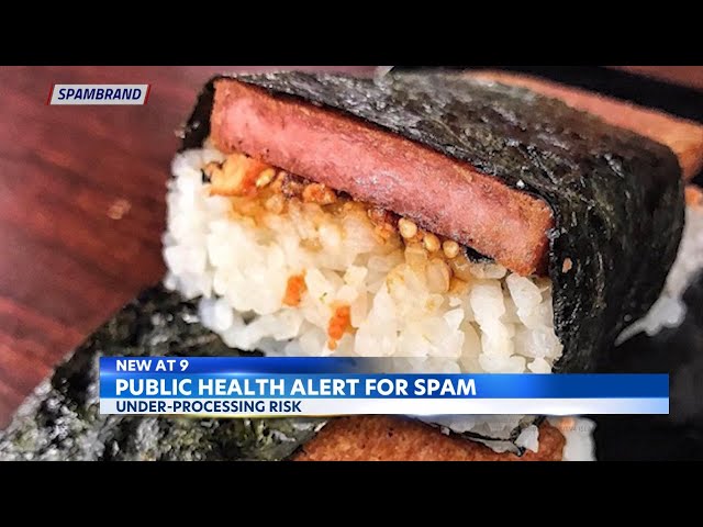 Consumer alerts: Health alert issued for SPAM; IT attack at Clorox