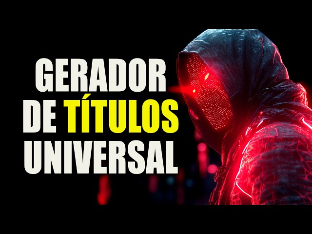 Universal Title Generator — The tool that makes YouTube recommend you.