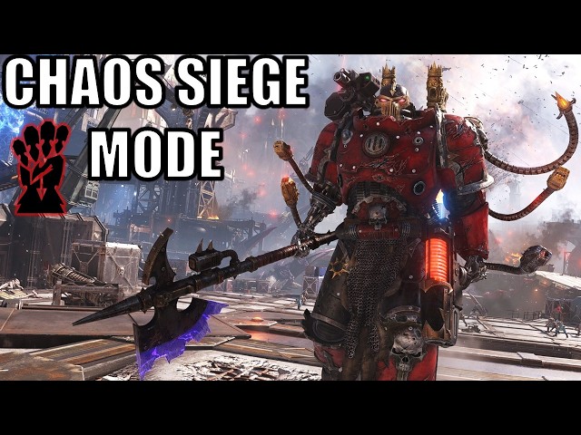Chaos Siege Mode is POPPIN' OFF for Space Marine 2